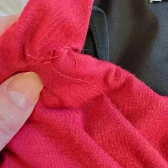 Kay Unger cowl neck midi dress size 2 red knee length - Picture 11 of 12